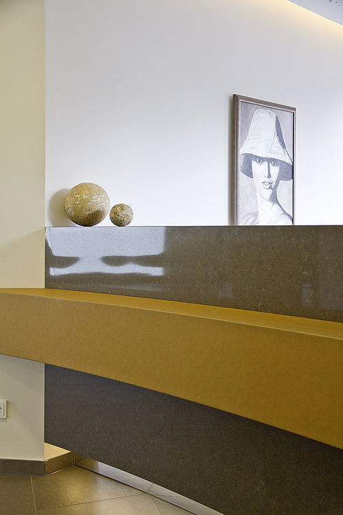 Caesarstone 4350 Mink Sonderprojekt — Detail