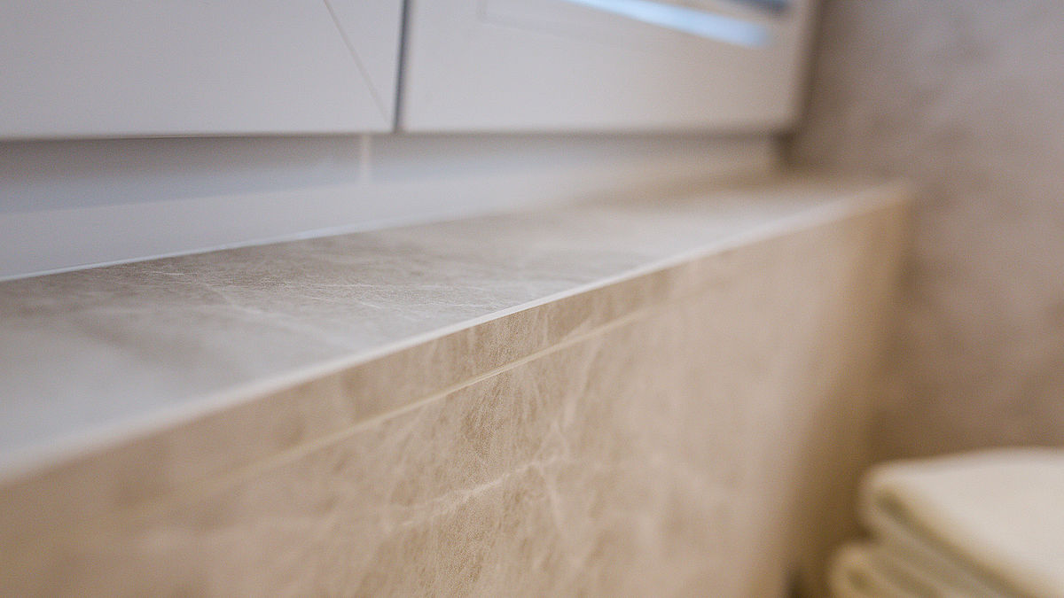 Onyx Starlicia / Diamond Cream Badezimmer — Materialdetail