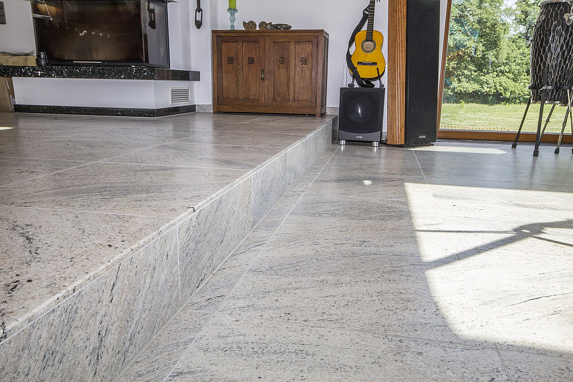 Belvedere / Cielo White Bodengestaltung — Nahaufnahme