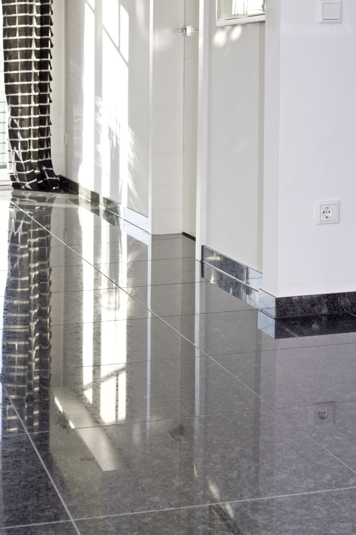 Steel Grey Bodengestaltung — Raumansicht