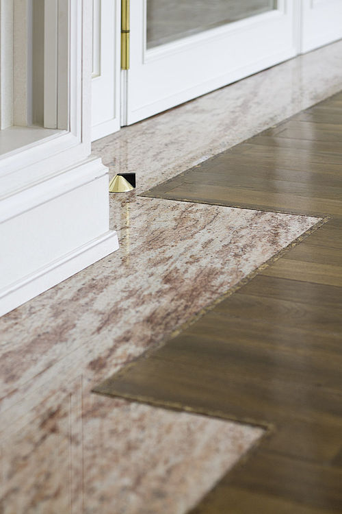 Ivory Brown Bodengestaltung — Detail