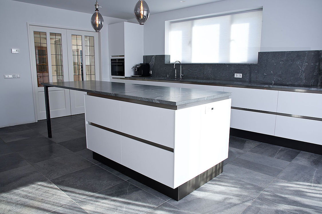 Sky Blue Küche — Detail