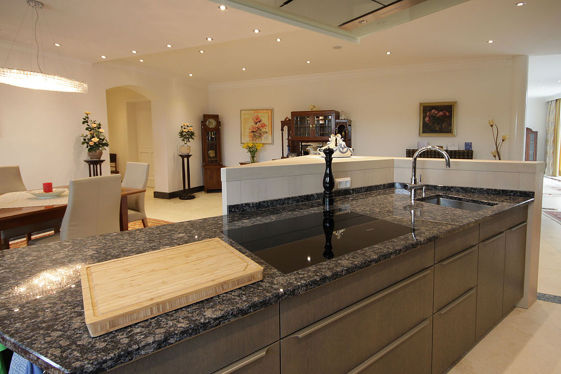 Sapphire Blue Küche — Perspektive