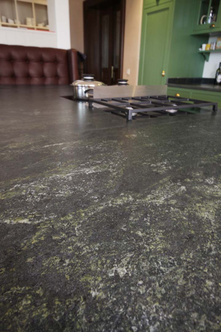 Pannonia Grün Küche — Nahaufnahme