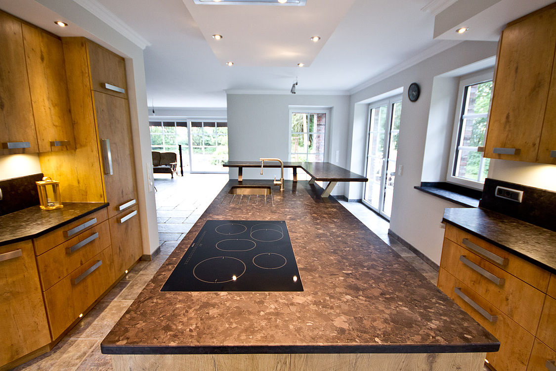 Brown Antique Küche — Detail