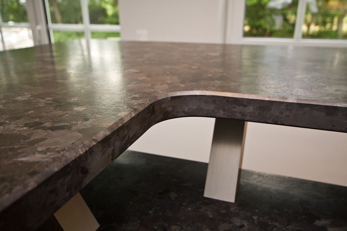 Brown Antique Küche — Seitenansicht