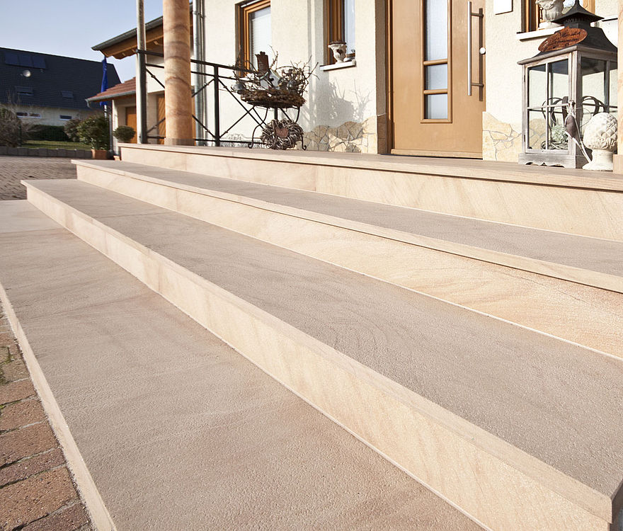 Desert Stone Treppenanlage — Detail