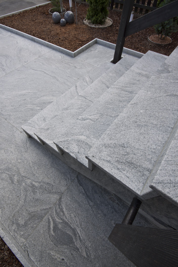 Viscont White Treppenanlage — Materialdetail